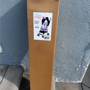 Disney Baby Character Stroller with Black and Purple Accents